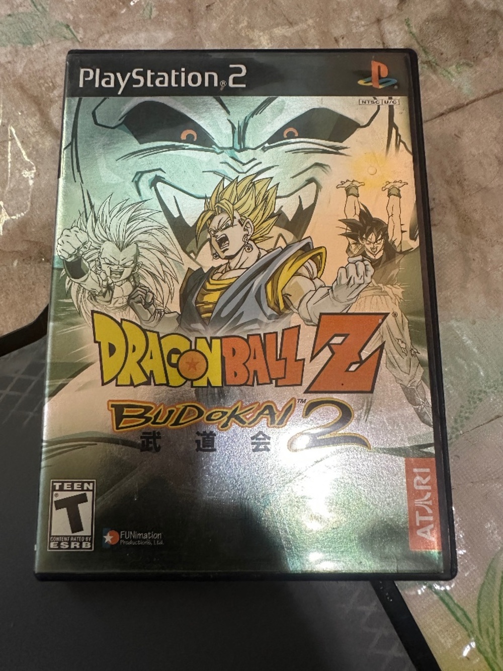 Dragon Ball Z: Budokai 2 Sony PlayStation 2 Game PS2 2003 ATARI